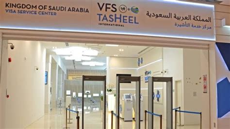 VFS TasHeel service centers process visa permits to Saudi Arabia .
